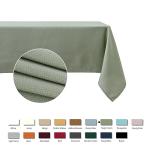 Sage Green Waterproof Rectangle Tablecloth 52 x 70 Inch