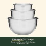 Cuisinart 3-Piece Stainless Steel Mixing Bowl Set