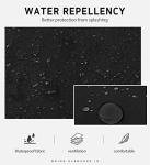 Syntus 12 Pack Adjustable Bib Aprons, Black