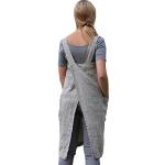 VLZUFE Women's Cross Back Cotton Linen Apron