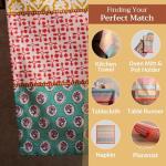 Maison d' Hermine Women's Cotton Apron with Pocket