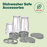 BELLA Personal Size Rocket Blender for Smoothies