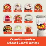 Bella 10-Speed Countertop Blender & Juicer