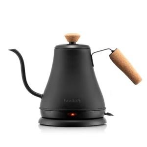 Bodum 27oz Matte Black Gooseneck Kettle