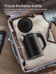 Sekaer Portable Stainless Steel Electric Tea Kettle
