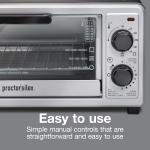 Proctor Silex 4-Slice Multi-Function Toaster Oven
