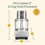 Cuisinart 11-Cup Food Processor, Brushed Chrome