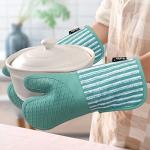 Silicone Oven Mitts Set - Heat Resistant & Non-Slip