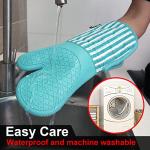 Silicone Oven Mitts Set - Heat Resistant & Non-Slip