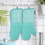 Silicone Oven Mitts Set - Heat Resistant & Non-Slip