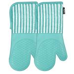Silicone Oven Mitts Set - Heat Resistant & Non-Slip