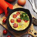 6.5-Inch Black Cast Iron Skillet by Commercial CHEF