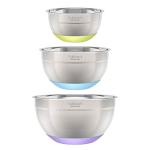 Cuisinart 3-Piece Stainless Steel Mixing Bowls Set