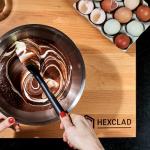 HexClad Stainless Steel Mixing Bowls with Lids