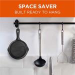 6.5-Inch Black Cast Iron Skillet by Commercial CHEF