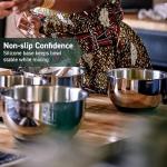 HexClad Stainless Steel Mixing Bowls with Lids