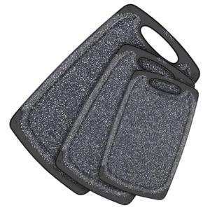 KIMIUP 3-Piece Dishwasher Safe Cutting Board Set
