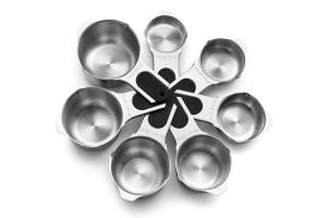 Magnetic Stainless Steel Measuring Cups Set of 7