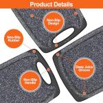 KIMIUP 3-Piece Dishwasher Safe Cutting Board Set