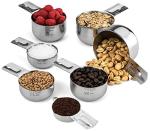 Hudson Essentials Stackable Stainless Steel Measuring Set
