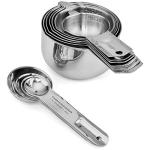 Hudson Essentials Stackable Stainless Steel Measuring Set