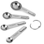 Hudson Essentials Stackable Stainless Steel Measuring Set