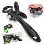 Smooth Edge Can Opener with Bottle Cap Lifter