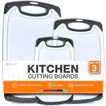 BPA-Free Non-Slip Cutting Board Set - 3-Pack