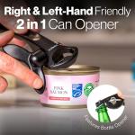 Smooth Edge Can Opener with Bottle Cap Lifter