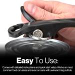 Smooth Edge Can Opener with Bottle Cap Lifter