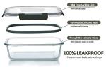 10-Pack Glass Food Storage Containers with Lids