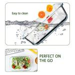 8-Pack Glass Meal Prep & Food Storage Containers