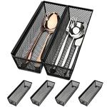Silverware Drawer Organizer Set for Large Utensils