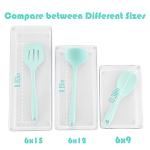 Clear Plastic Drawer Organizer Trays - 3 Pack