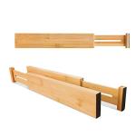 Expandable Bamboo Drawer Dividers Set of 6