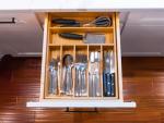Bamboo Kitchen Drawer Organizer with 7 Slots