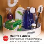 Copco 18-Inch Under-Sink Cabinet Organizer, Gray/White