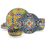Vancasso 12-Piece Bohemian Dinnerware Set for 4