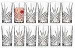 Godinger Dublin Crystal Highball Glasses - 12 Pack