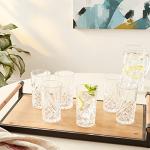 Godinger Dublin Crystal Highball Glasses - 12 Pack