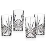 Godinger Dublin Crystal Highball Glasses - 12 Pack