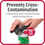 Good Cook Safe Cut Manual Can Opener, Black