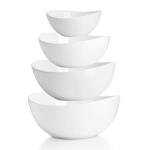 Sweese White Porcelain Serving Bowls Set