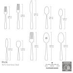 Oneida 65-Piece Silverware Set for 12