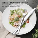 KINGSTONE 40-Piece Dishwasher Safe Silverware Set