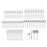 Oneida 65-Piece Silverware Set for 12