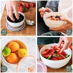 DOWAN Nesting Serving Bowls Set in White