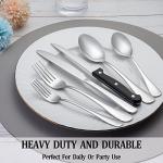 24-Piece Stainless Steel Silverware Set for 4