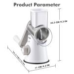 Geedel Rotary Cheese Grater and Vegetable Slicer