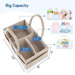 Maliton Baby Diaper Caddy Organizer with Handle